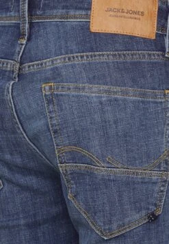 Jack & Jones Jjirick- Jeansshort - Medium Blue Denim -Jack & Jones 825e4b35a56340baa10bbd2e105df76d