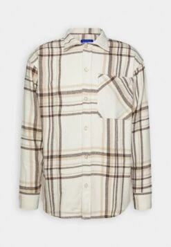 Jack & Jones Jordennis Becks - Overhemd - Seal/Brown -Jack & Jones 82f7fe2c647449c2b9f2cad78b583e95