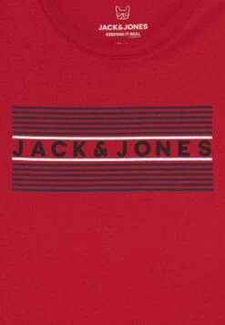 Jack & Jones Junior Logo Ss O-Neck Noos- T-Shirt Print - True Red 5 Jack & Jones Junior Logo Ss O-Neck Noos- T-Shirt Print - True Red -Jack & Jones 830759e883d2482aa64740e1739359d4