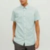 Jack & Jones Jjesummer S/S S23 Sn - Overhemd - Granite Green