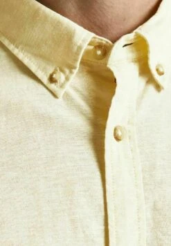 JACK&JONES Premium Jjesummer Shirt- Overhemd - Mellow Yellow -Jack & Jones 83f46d80621145878c92cbdd436ad5c0