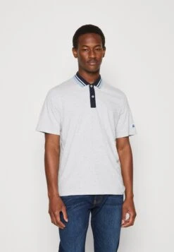 Jack & Jones Jcologan - Poloshirt - Light Grey Melange
