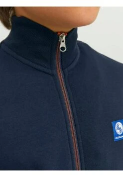 Jack & Jones Junior High Neck - Sweater Met Rits - Navy Blazer 11 Jack & Jones Junior High Neck - Sweater Met Rits - Navy Blazer -Jack & Jones 84c34d49e1124b838bc2a1da929f57b3