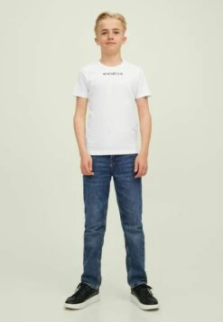 Jack & Jones Junior T-Shirt Print - Off-White
