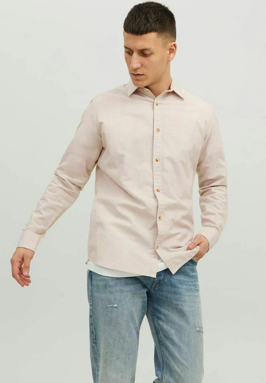 JACK&JONES Premium Jjesummer - Overhemd - Crockery 1 JACK&JONES Premium Jjesummer - Overhemd - Crockery