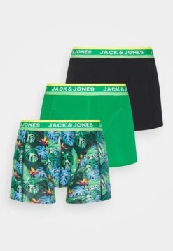 Jack & Jones Jacmiami Trunks 3 Pack - Onderbroeken - Jolly Green/Black -Jack & Jones 86536495fcde43c3ae7974f5a5b90e74