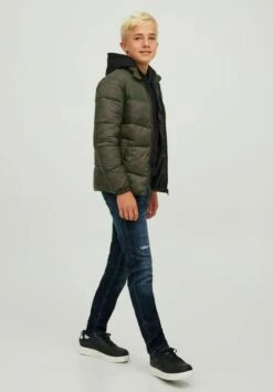 Jack & Jones Junior Slim Fit Jeans - Blue Denim -Jack & Jones 86e1265c23784727a49ea660b2dea404