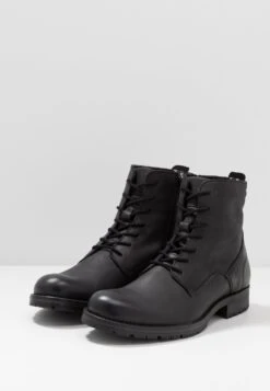 Jack & Jones Jfworca- Veterboots - Anthracite -Jack & Jones 87105f8ee0bb406db9532de72362ab01