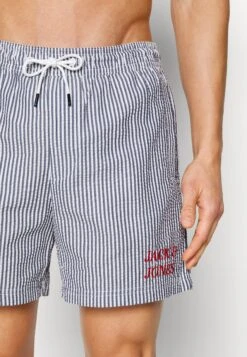 Jack & Jones Jpstfiji Seersucker- Zwemshorts - Navy Blazer -Jack & Jones 878d249a43524885b240ac1831eb16eb