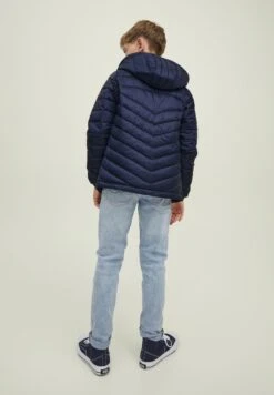 Jack & Jones Junior Jjehero Puffer Hood - Winterjas - Navy Blazer -Jack & Jones 88a8ad60e63947078e87252de0a7b4c5