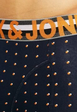 Jack & Jones Jachenrik Trunks 3 Pack - Onderbroeken - Black/Navy Blazer -Jack & Jones 8a239e33aa5446ef8d3272f541b8bc9f