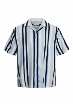 JACK&JONES Premium Kurzarm- Overhemd - Cashmere Blue