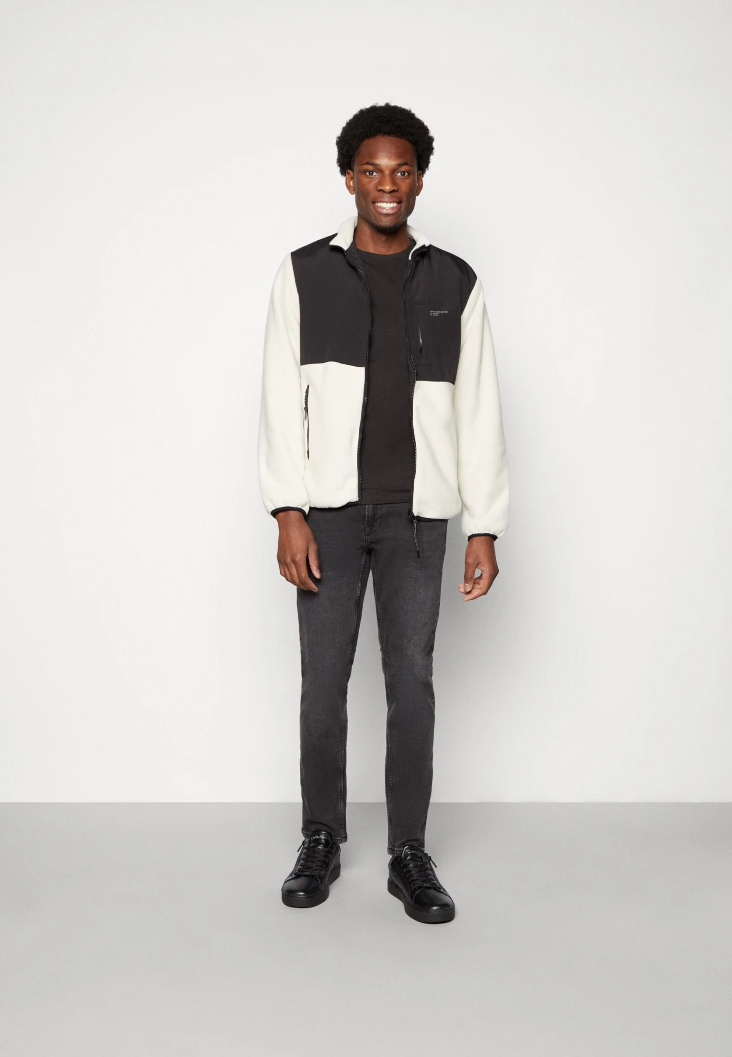 Jack & Jones Jorblake Jacket - Fleecejas - Moonbeam 2 Jack & Jones Jorblake Jacket - Fleecejas - Moonbeam - Afbeelding 2