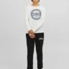 Jack & Jones Junior Longsleeve - Longsleeve - Cloud Dancer