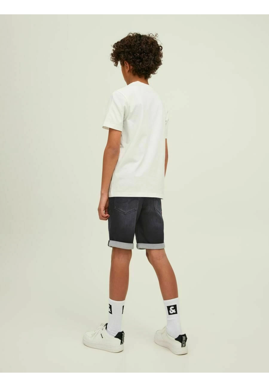 Jack & Jones Junior Rick Icon - Jeansshort - Black Denim 3 Jack & Jones Junior Rick Icon - Jeansshort - Black Denim - Afbeelding 3