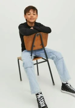 Jack & Jones Junior Chris Carpenter - Relaxed Fit Jeans - Blue Denim -Jack & Jones 8d2680aaf8804ab2bb65d671fc1da43e