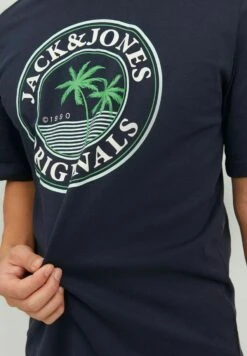 Jack & Jones Crew Neck - T-Shirt Print - Navy Blazer -Jack & Jones 8d40dfe3a0424150872855388301e61b