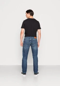 Jack & Jones Jjimike Jjwood- Straight Leg Jeans - Blue Denim -Jack & Jones 8f39846f27e84e7bac068c4c302931ae
