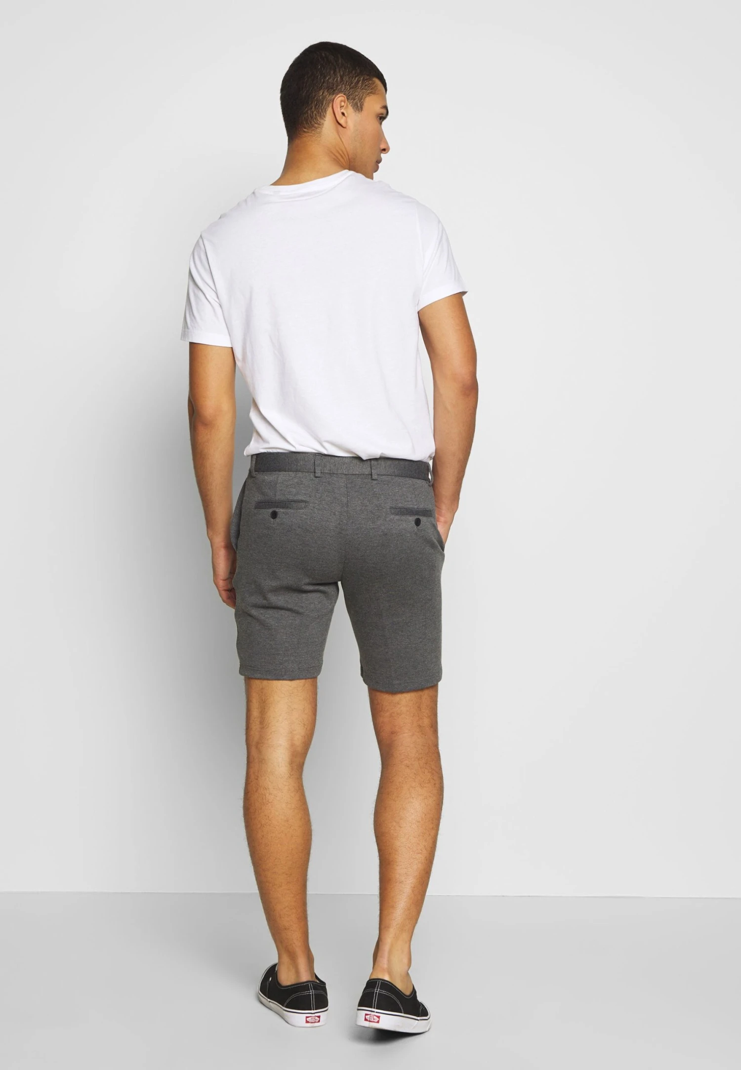 Jack & Jones Jjiphil- Shorts - Grey Melange 3 Jack & Jones Jjiphil- Shorts - Grey Melange - Afbeelding 3