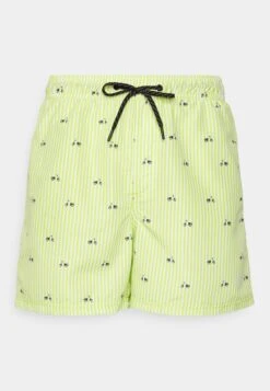 Jack & Jones Jpstfiji Jjswim Mini Stripe - Zwemshorts - Acid Lime -Jack & Jones 8f848f5c932e4927a0ff415c358090e0