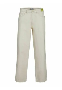 Jack & Jones Bill Revolver Wide - Straight Leg Jeans - Ecru