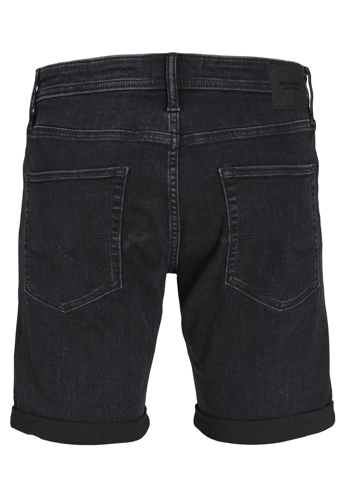 Jack & Jones Jjirick Jjoriginal Am 709 Piw - Jeansshort - Black Denim 2 Jack & Jones Jjirick Jjoriginal Am 709 Piw - Jeansshort - Black Denim - Afbeelding 2