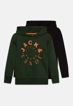 Jack & Jones Junior Jjwarrior Hood 2 Pack - Hoodie - Black/Mountain View