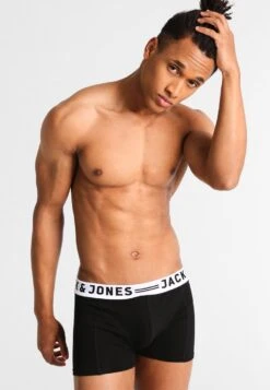 Jack & Jones Sense Trunks 3 Pack - Onderbroeken - Black