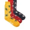 Jack & Jones Kerst Gifbox 3-Pack Jacxmastree - Sokken - Multi Coloured