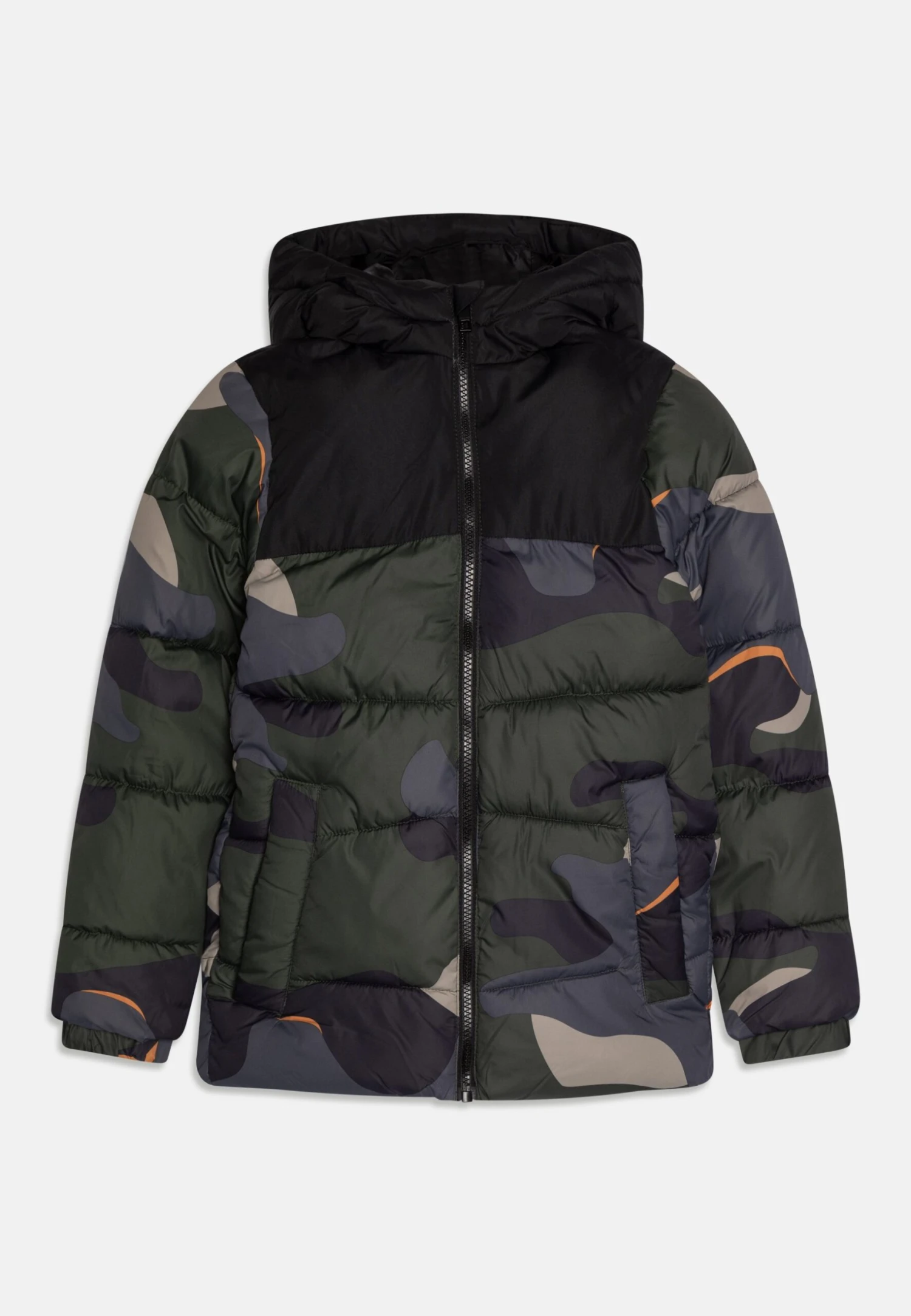 Jack & Jones Junior Jjchili Puffer Hood - Winterjas - Black 1 Jack & Jones Junior Jjchili Puffer Hood - Winterjas - Black