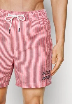 Jack & Jones Jpstfiji Seersucker- Zwemshorts - Chinese Red -Jack & Jones 948c8b62e3604dc1a54cbfd14db8b915