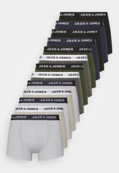 Jack & Jones Jacjordan Trunks 12 Pack - Onderbroeken - Black/Kombu/Green/Navy Blazer/White -Jack & Jones 94a4321f4a094adfab52d75183b08fd2
