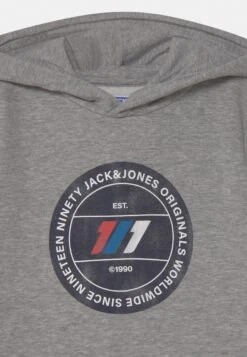 Jack & Jones Junior Jornate Hood - Sweater - Grey -Jack & Jones 953debda867e4c74918aeb273fafaa27