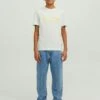 Jack & Jones Junior Crew Neck - T-Shirt Print - Pale Blue