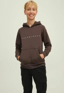 Jack & Jones Junior Jungs - Hoodie - Seal Brown