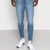 Jack & Jones Jjitom Jjoriginal Super Skinny Fit - Jeans Skinny Fit - Blue Denim