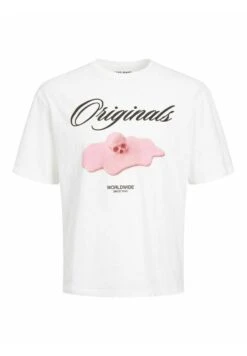 Jack & Jones Print - T-Shirt Print - White -Jack & Jones 97f0f8d37bf64a7ba48435d9fbf83edc