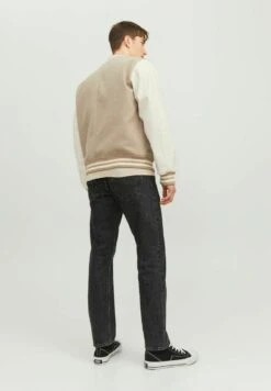 Jack & Jones Chris Original Sbd- Straight Leg Jeans - Black Denim -Jack & Jones 99125ded88174712bda745e8b06d0990