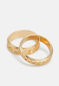 Jack & Jones Jacroy Unisex 2 Pack - Ring - Gold Colored -Jack & Jones 9ca410f88dad4a018cfd40201809b667