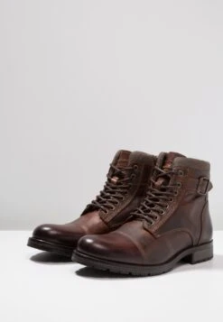 Jack & Jones Jfwalbany - Veterboots - Brown Stone -Jack & Jones 9df1e264ef584376933106c9daa1c9cd