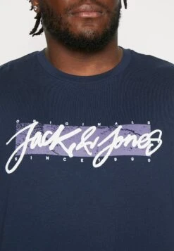 Jack & Jones Jorsergey Crew Neck - T-Shirt Print - Navy Blazer -Jack & Jones 9e2ef9f8e81e4a1a8a33de5831bf2923