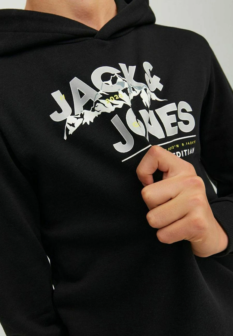 Jack & Jones Junior Hoodie - Black 6 Jack & Jones Junior Hoodie - Black - Afbeelding 6
