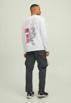 Jack & Jones Kane Akm - Cargobroek - Asphalt -Jack & Jones 9e79a70fb85a49619befe6b29336811a