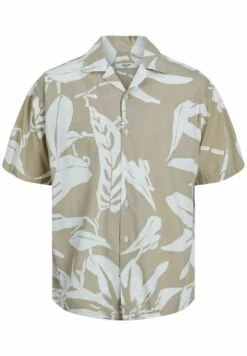 JACK&JONES Premium Jprblatropic Resort Relax Fit - Overhemd - White Pepper -Jack & Jones 9ea8b086cfdf4c7485bac2f75803ca2b