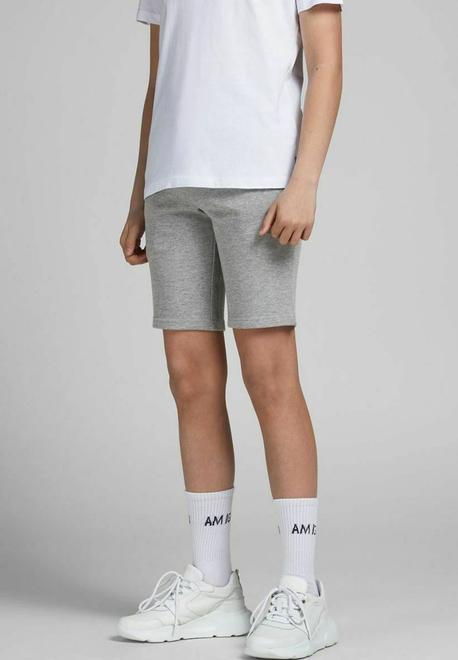 Jack & Jones Junior 2 Pack - Shorts - Light Grey Melange 2 Jack & Jones Junior 2 Pack - Shorts - Light Grey Melange - Afbeelding 2