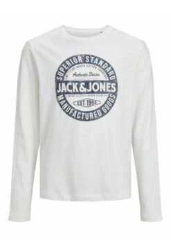 Jack & Jones Junior Longsleeve - Longsleeve - Cloud Dancer -Jack & Jones a0d5d896f71d4ea4935d370c79aa932b