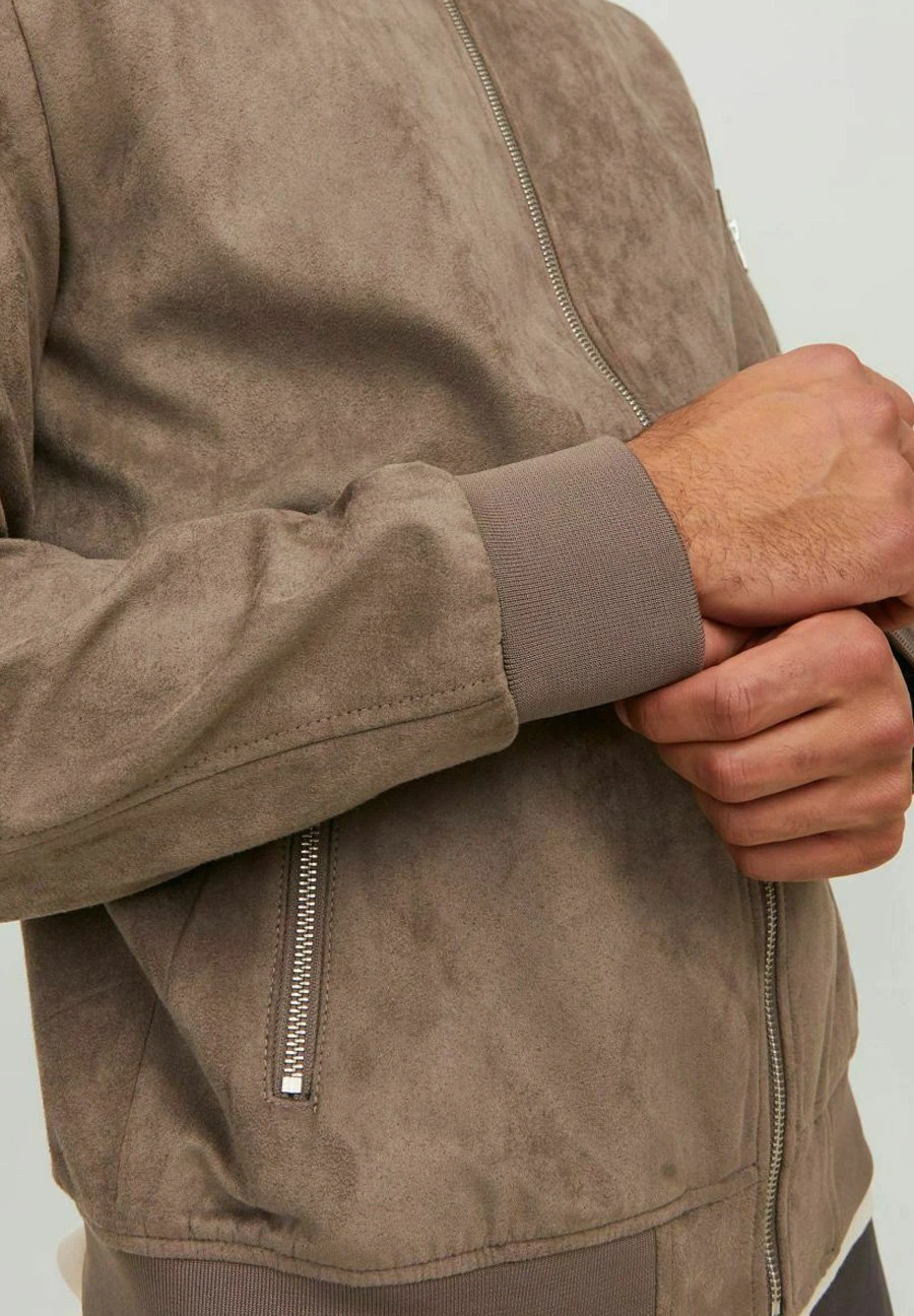 Jack & Jones Jjrocky Fs - Imitatieleren Jas - Brown 4 Jack & Jones Jjrocky Fs - Imitatieleren Jas - Brown - Afbeelding 4