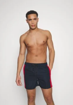 Jack & Jones Jpstfiji Jjswim Tape - Zwemshorts - Navy Blazer