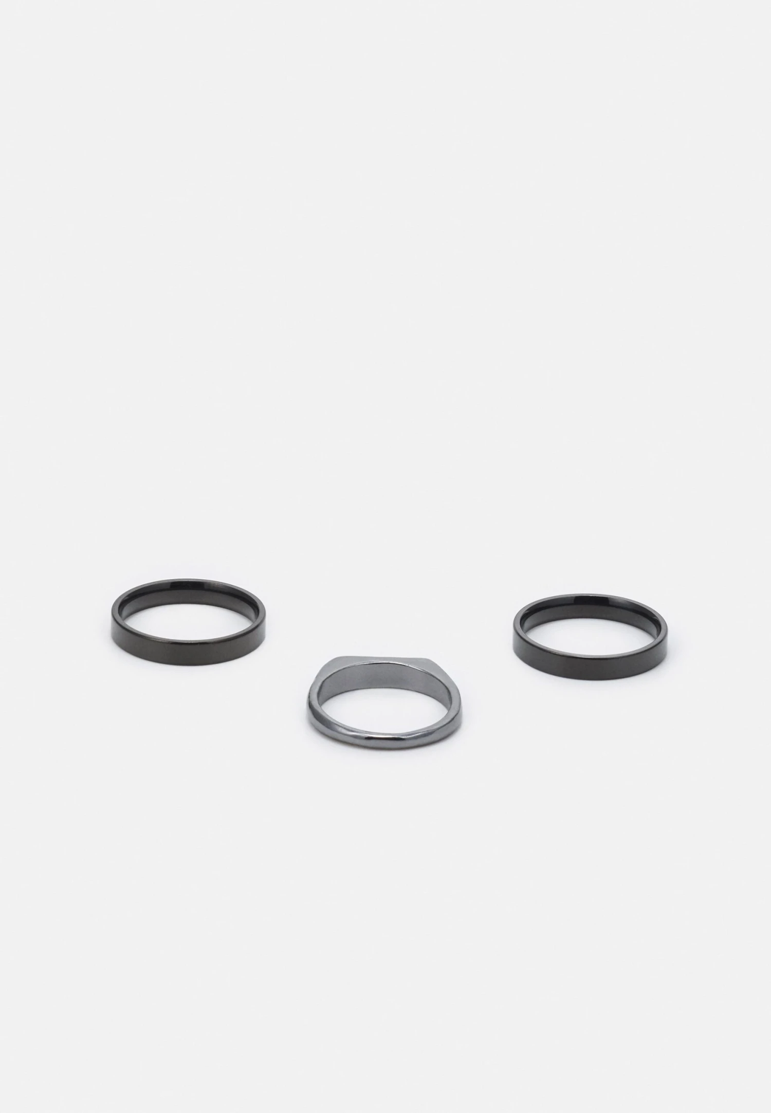 Jack & Jones Jacjona 3 Pack Unisex - Ring - Black 2 Jack & Jones Jacjona 3 Pack Unisex - Ring - Black - Afbeelding 2