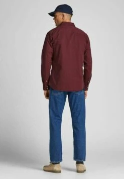 Jack & Jones Jjesheridan L S Noos - Overhemd - Port Royale -Jack & Jones a3e20205620e43ea84d48bae31410c22